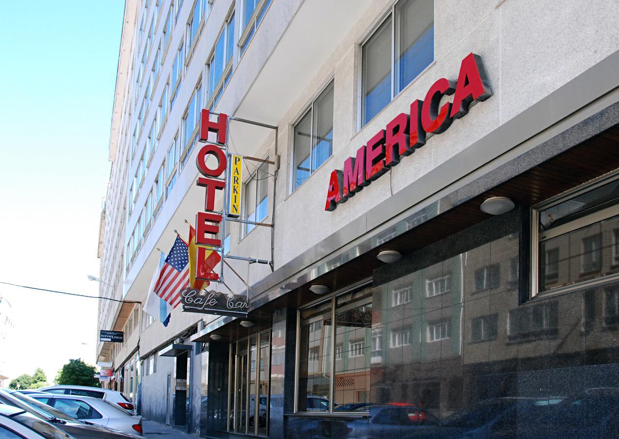 Hotel America Ferrol Kültér fotó